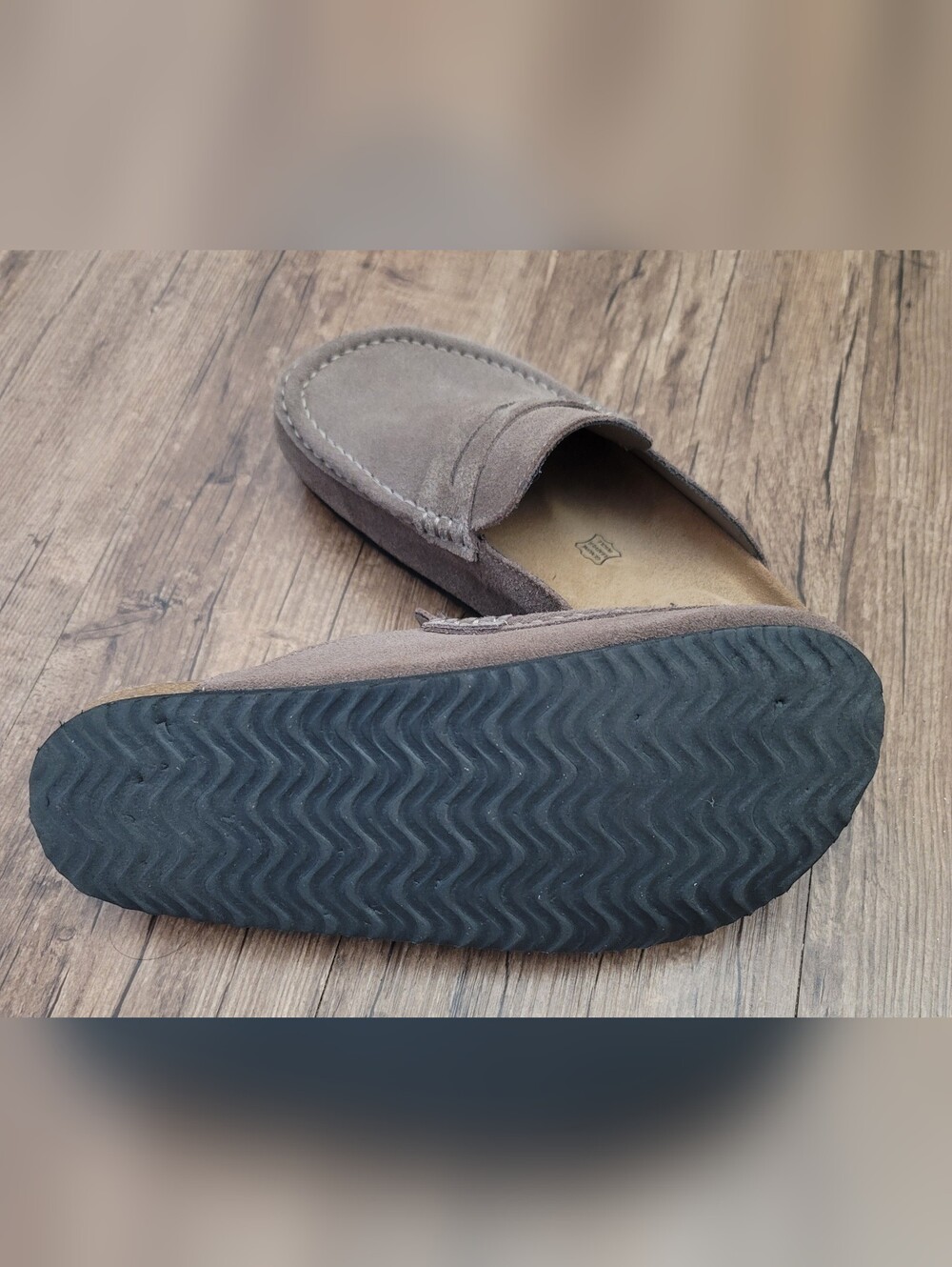 Cushionaire Women's FonduTaupe Suede Slip-On Loafers - Picture 3 of 5